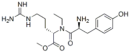 ethyltyrosylarginine methyl ester 구조식 이미지