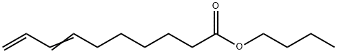 n - butyl (E) - 7,9 - decadienoate Structure