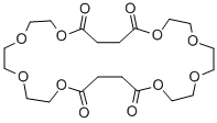 1,4,7,10,15,18,21,24-옥타옥사시클로옥타코산-11,14,25,28-테트론 구조식 이미지