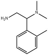 N1,N1-DIMETHYL-1-(2-METHYLPHENYL)-1,2-ETHANEDIAMINE 구조식 이미지