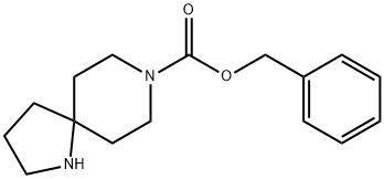 1,8-Diazaspiro[4.5]decane-8-carboxylic acid, phenylMethyl ester Structure