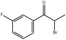 2-bromo-3-fluoropropiophenone  Structure