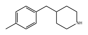 4-(4-메틸-벤질)-피페리딘 구조식 이미지