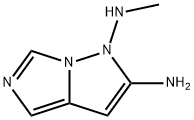 1H-이미다조[1,5-b]피라졸-1,2-디아민,N1-메틸- 구조식 이미지