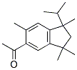 1-(2,3-dihydro-1,3,3,6-tetramethyl-1-(1-methylethyl)-1H-inden-5-yl)ethanone Structure