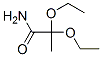 Propanamide,  2,2-diethoxy- Structure