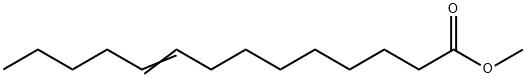 9-Tetradecenoic acid methyl ester Structure