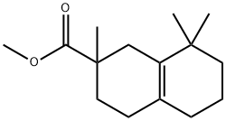 метил 1,2,3,4,5,6,7,8-октагидро-2,8,8-триметил-2-нафтоат структурированное изображение