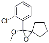 2-(2-chlorophenyl)-2-methoxy-1-oxaspiro[2.4]heptane Structure