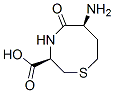 2H-1,4-Thiazocine-3-carboxylicacid,6-aminohexahydro-5-oxo-,(3R-cis)-(9CI) Structure