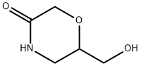 6-(HYDROXYMETHYL)MORPHOLIN-3-ONE Structure