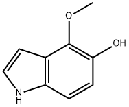 1H-Indol-5-ol, 4-Methoxy- Structure