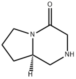 (R)-HEXAHYDRO-PYRROLO[1,2-A]PYRAZIN-4-ONE Structure