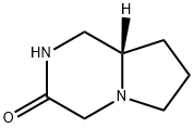 (8aS)-hexahydro-Pyrrolo[1,2-a]pyrazin-3(4H)-one Structure