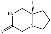 (8aR)-hexahydro-Pyrrolo[1,2-a]pyrazin-3(4H)-one Structure