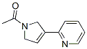 Ethanone,  1-[2,5-dihydro-3-(2-pyridinyl)-1H-pyrrol-1-yl]- 구조식 이미지