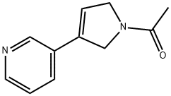 Ethanone,  1-[2,5-dihydro-3-(3-pyridinyl)-1H-pyrrol-1-yl]- 구조식 이미지