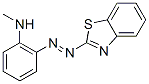 6-monomethylaminophenylazobenzothiazole Structure