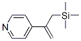 피리딘,4-[1-[(트리메틸실릴)메틸]에테닐]-(9CI) 구조식 이미지