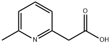 2-피리딘아세트산,6-메틸-(9CI) 구조식 이미지