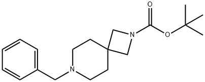N-BOC-7-BENZYL-2,7-DIAZASPIRO[3.5]NONANE Structure