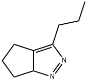 사이클로펜타피라졸,4,5,6,6a-테트라하이드로-3-프로필- 구조식 이미지