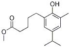 Benzenepentanoic acid, 2-hydroxy-d,d-diMethyl-
5-(1-Methylethyl) 구조식 이미지