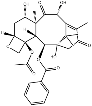 10-Deacetyl-13-oxobaccatin III 구조식 이미지