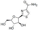 2-베타-아라비노푸라노실티아졸-4-카르복스아미드 구조식 이미지