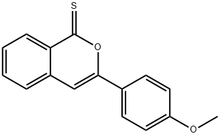 3-(4-Methoxyphenyl)-1H-isochroMene-1-thione Structure