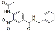 4-(Acetylamino)-N-benzyl-3-nitrobenzamide Structure