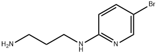2-N-(3-AMINOPROPYL)-AMINO-5-BROMOPYRIDINE
 Structure