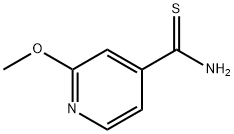 2-Methoxy-4-pyridinecarbothioamide Structure