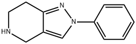 2-PHENYL-4,5,6,7-TETRAHYDRO-2H-PYRAZOLO[4,3-C]PYRIDINE Structure