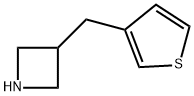 3-(3-티에닐메틸)아제티딘 구조식 이미지