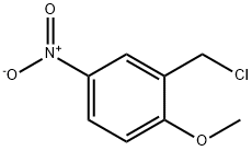 2-(CHLOROMETHYL)-1-METHOXY-4-NITROBENZENE Structure