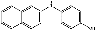 N-(4-HYDROXYPHENYL)-2-NAPHTHYLAMINE, 97 구조식 이미지