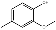 2-Methoxy-4-methylphenol Structure