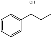 1-Phenyl-1-propanol 구조식 이미지