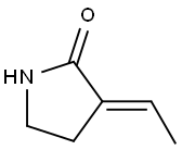 3-[(E)-Ethylidene]-2-pyrrolidone Structure