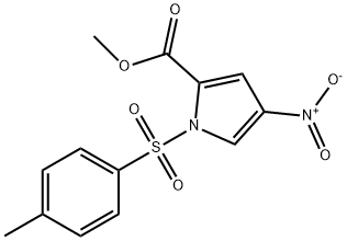 Methyl 4-nitro-1-[(4-methylphenyl)sulphonyl]-1H-pyrrole-2-carboxylate Structure