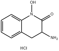 3-AMINO-3,4-DIHYDRO-1-HYDROXY-2(1H)-QUINOLINONE Structure