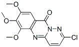 10H-Pyridazino[6,1-b]quinazolin-10-one,  2-chloro-6,7,8-trimethoxy- Structure