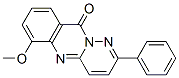 10H-Pyridazino[6,1-b]quinazolin-10-one,  6-methoxy-2-phenyl- Structure