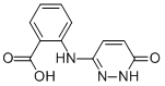 BENZOIC ACID, 2-[(1,6-DIHYDRO-6-OXO-3-PYRIDAZINYL)AMINO]- Structure