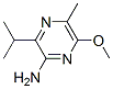 Pyrazinamine, 6-methoxy-5-methyl-3-(1-methylethyl)- (9CI) Structure