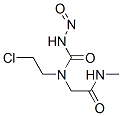 chloroethylnitrosocarbamoyl-glycinemethylamide Structure