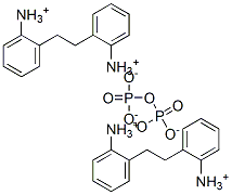 2,2'-ethylenedianilinium tetrahydrogen diphosphate Structure