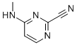 4-(메틸아미노)피리미딘-2-카르보니트릴 구조식 이미지