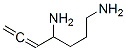 5,6-heptadiene-1,4-diamine Structure